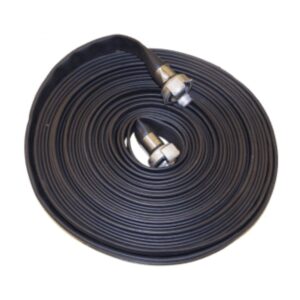 Flooding hose 20m 1,5" nitrilerubber 2" coupling